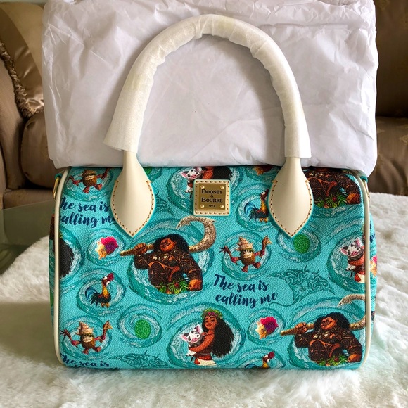 Disney Dooney & Bourke Moana Princess Satchel Bag - Picture 7 of 14